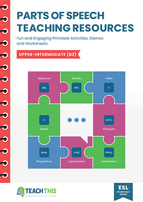 Upper-intermediate Parts of Speech Teaching Resources eBook
