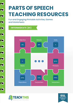 Intermediate Parts of Speech Teaching Resources eBook Intermediate Parts of Speech Teaching Resources eBook