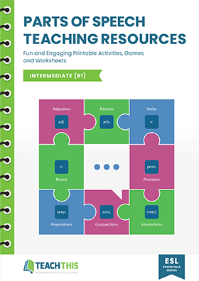 Intermediate Parts of Speech Teaching Resources eBook