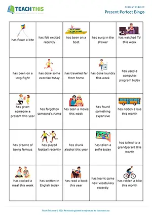 ESL Have You Questions Game preview, A2 level, asking and answering questions from prompts, bingo activity