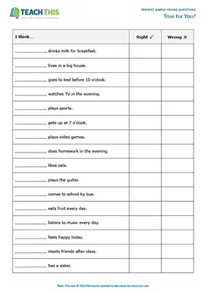 ESL elementary game preview for A1-A2 practicing Do you questions, guessing, and classmate interviews
