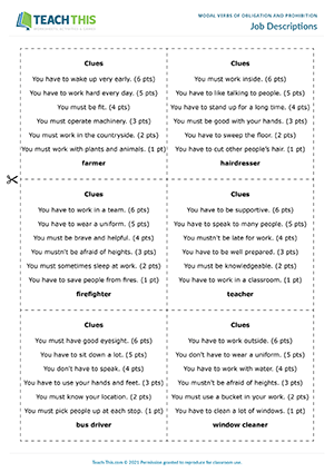 Modal Verbs - steacher