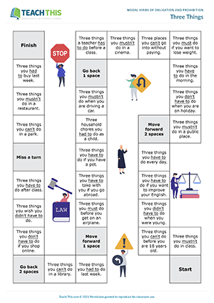 Modal Verbs Should and Shouldn't: Darts Game