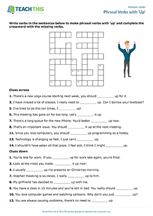 Verb Phrases, Board Game